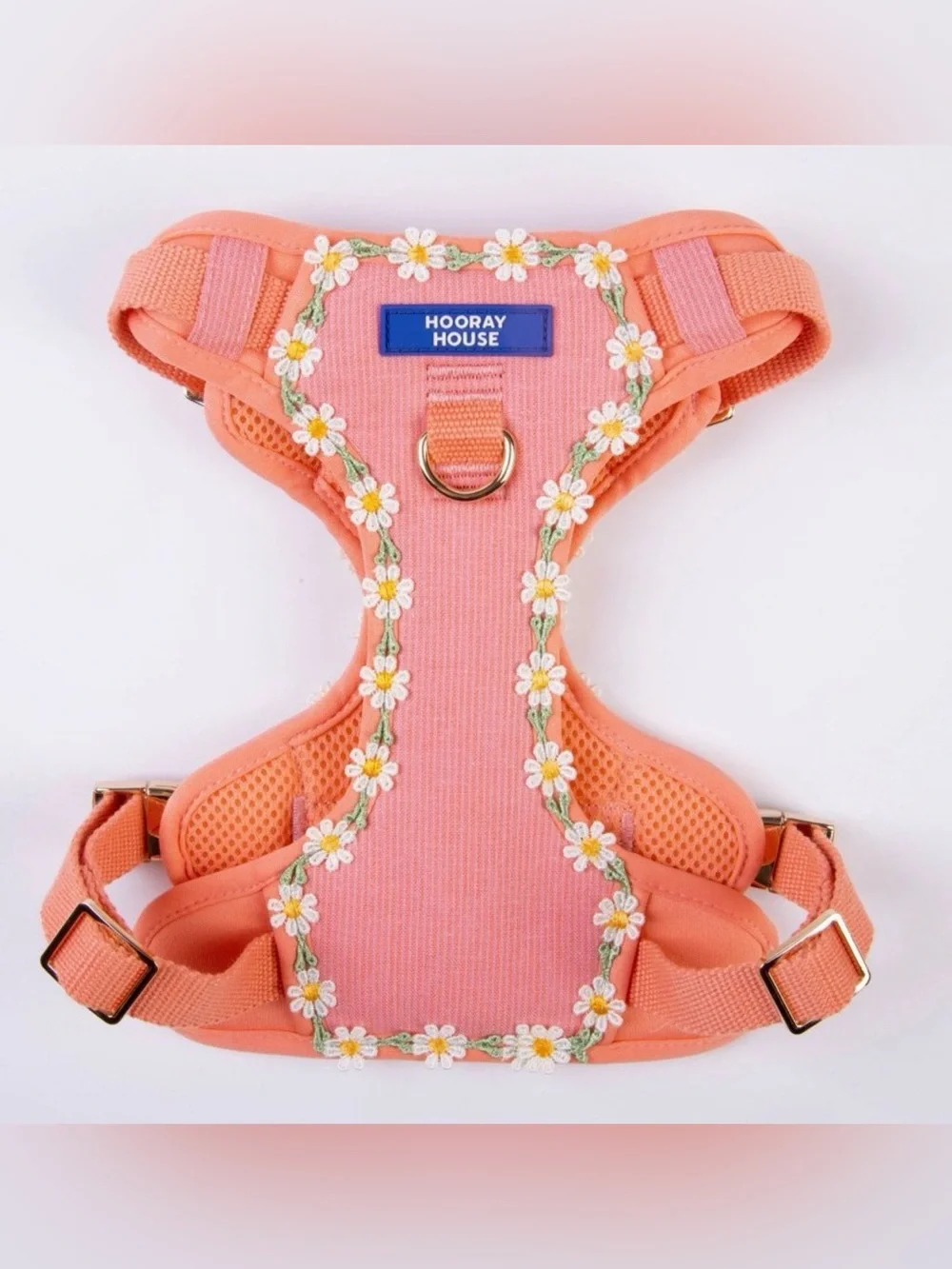 Hooray House Daisy Dog Harness Medium NWT